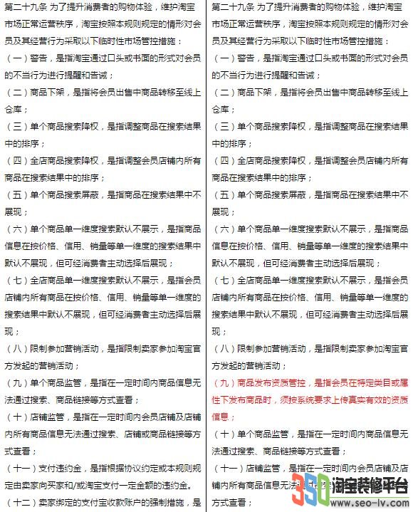 淘寶開店、認證及假貨相關規則變更圖片